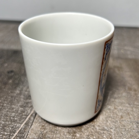 Kronester Bavaria Germany Porcelain Espresso Cup w/ Scenic Ocean Fishing Panel. - Picture 2 of 6